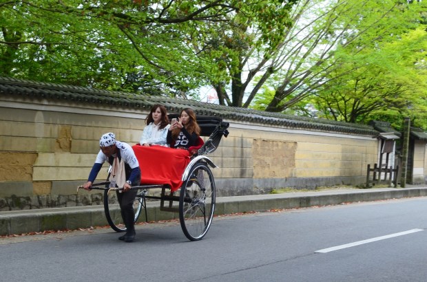 Japonia, Nara, japońskie riksze