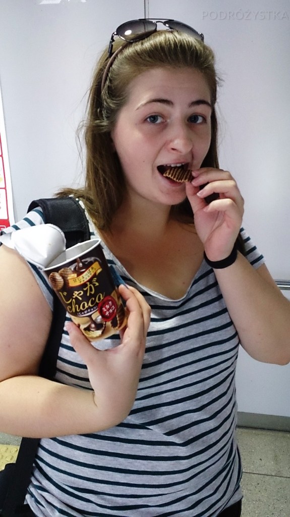 Japonia, a na deser: chipsy w czekoladzie i..