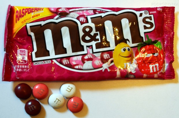 Japonia, m&m'sy malinowe