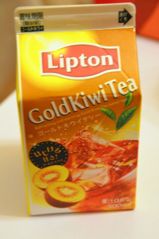Japonia, herbata o smaku złotego kiwi